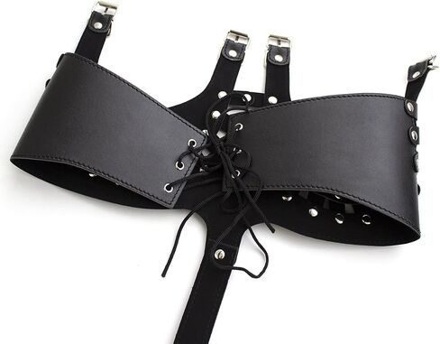 Plus Fetish Leather Sexy Stripper Queen Bondage Club Wear Clothes Women Costume in Saudi Arabia