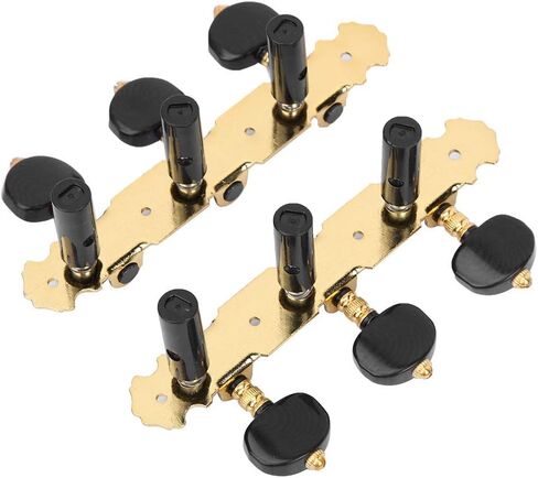 Guitar Tuning Pegs, Knobs Tuning Keys Machine Heads Replacement 3L3R String Tuner Exquisite Tuning Fast and Accurately Enclosed Locking Tuners for Electric or Acoustic Guitar Tuning in Saudi Arabia