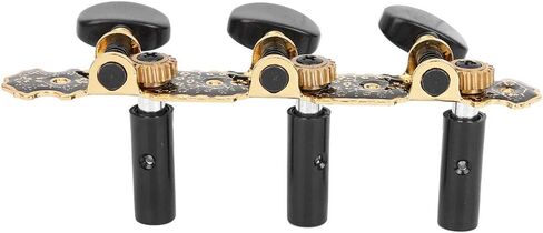 Guitar Tuning Pegs, Knobs Tuning Keys Machine Heads Replacement 3L3R String Tuner Exquisite Tuning Fast and Accurately Enclosed Locking Tuners for Electric or Acoustic Guitar Tuning in Saudi Arabia