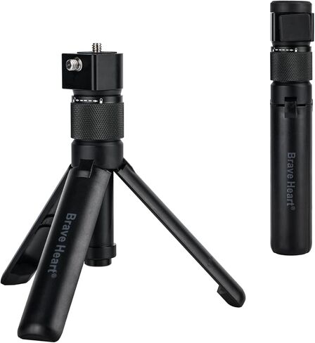 Bullet Time Handle Tripod Multi-Functional Tabletop Fold Tripod for insta360 X4 Insta 360 X3,ONE RS,GO 2,ONE X2,ONE R,ONE X ONE RS Sport Camera Accessories (Black) in Saudi Arabia
