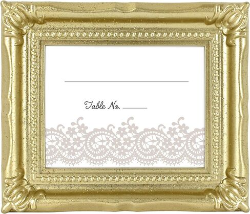 MCS Wedding Photo Frame/Placecard Holder, 24-Pack, Black (69039) in Kuwait