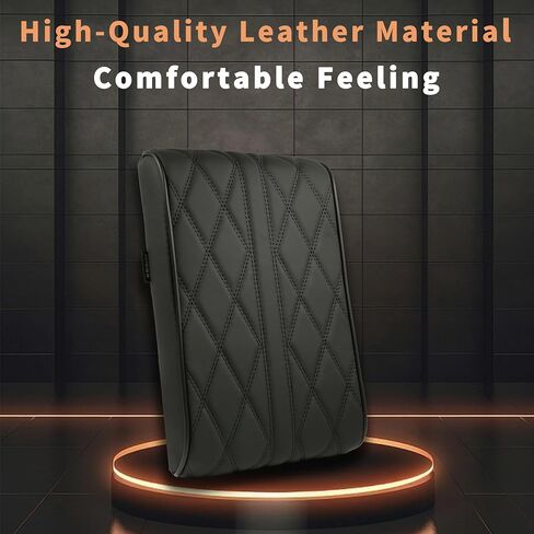 Leather Armrest Cover for Car Center Console Universal Suit for Most Vehicle, SUV, Truck Car Accessories(Beige for Men and Women) in Saudi Arabia