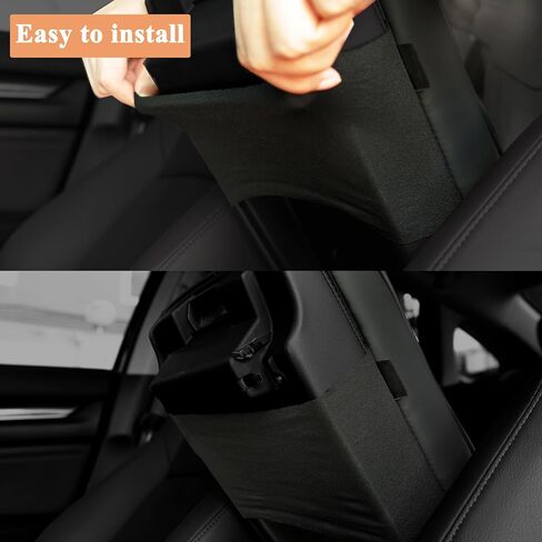 Leather Armrest Cover for Car Center Console Universal Suit for Most Vehicle, SUV, Truck Car Accessories(Beige for Men and Women) in Saudi Arabia