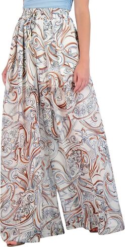BCBGMAXAZRIA Women's Elastic Waist Wide Leg Pants in Saudi Arabia