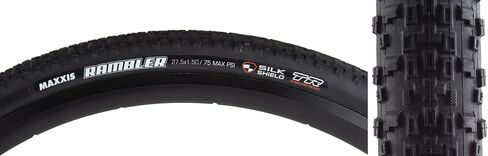 Maxxis Rambler 27.5x1.50 Adult Unisex Tyre, Black in Saudi Arabia