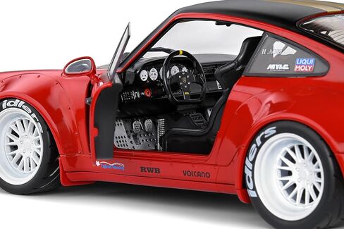 Motor city classics Solido 1:18 Scale RWB - RED Sakura -2021 in Saudi Arabia
