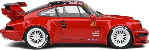 Motor city classics Solido 1:18 Scale RWB - RED Sakura -2021 in Saudi Arabia