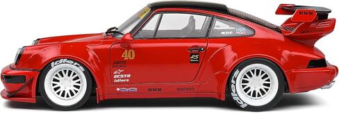 Motor city classics Solido 1:18 Scale RWB - RED Sakura -2021 in Saudi Arabia