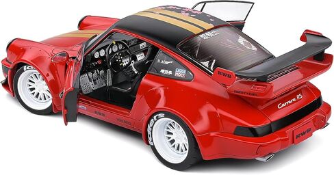 Motor city classics Solido 1:18 Scale RWB - RED Sakura -2021 in Saudi Arabia