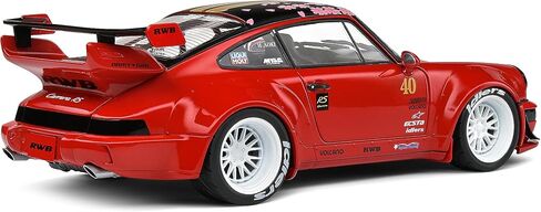 Motor city classics Solido 1:18 Scale RWB - RED Sakura -2021 in Saudi Arabia
