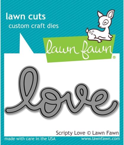 Lawn Fawn - قوالب قطع العشب - حزمة كلمات مكتوبة - العناق، الحب، الفرح، الشكر، مرحبًا - حزمة من 5 عناصر in Saudi Arabia