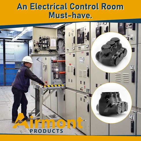 موصل لصق معزول باللون الأسود، 3 منافذ، نطاق الأسلاك 2-14، موصل طاقة كهربائي مزدوج الجوانب، مملوء مسبقًا بطبقة من الفينيل المطاطي المثبط للأكسيد، سهولة إعادة الدخول، موصلات متعددة الأسلاك in Kuwait