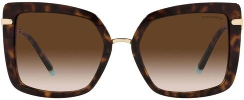 نظارة شمسية تيفاني آند كو بإطار هافانا للنساء، عدسات بنية متدرجة، 54 ملم in Kuwait