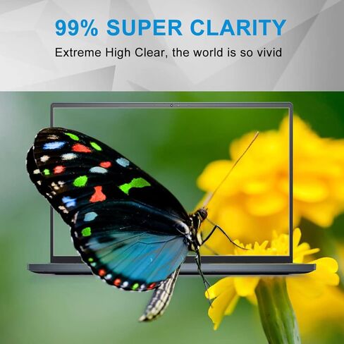 2 Pack Tempered Glass Screen Protector for 11.6" HP/Dell/ASUS/Sony/Samsung/Lenovo/Acer/MSI/LG/Razer Blade 11.6" 16:9 Laptop, 9H Hardness, Anti Fingerprint, Bubble Free in Saudi Arabia