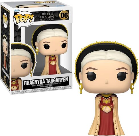 Funko POP! TV: House of The Dragon- Syrax Rhaenyra Targaryen Viserys Targaryen and Otto Hightower in Saudi Arabia
