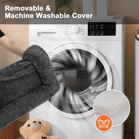 Dog Beds for Large Dogs, Washable Large Dog Bed, Dog Couch Bed for Comfortable Sleep, Orthopedic Egg Foam Bolster Dog Bed with Removable Washable Cover and Nonskid Bottom Couch, Pet Bed in Kuwait