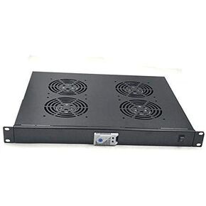 RAISING ELECTRONICS Rack Mount Digital Server Fan Cooling System with 4 Fans 1U