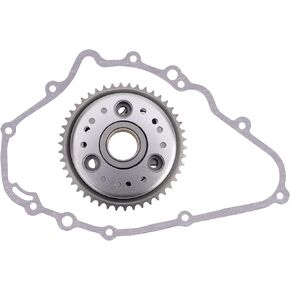 Road Passion Starter Clutch One Way Bearing Gear & Cylinder Gasket For Kawasaki ER-5 ER500 99-02/ 454LTD EN450A 85-90/ Ninja 500 EX500A 87-96/ Ninja 500R EX500D 97-09/ Vulcan 500 EN500 90-09