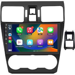Car Radio Stereo Android 12 for Subaru Forester WRX Impreza 2013 2014 2015, 9 inch Touch Screen 2G+32G Head Unit with Carplay/Android Auto SWC GPS WiFi Bluetooth FM RDS AM DSP