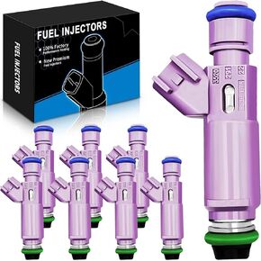 SZKAIDAG® Fuel Injectors M-9593-LU24A Fits for 2005 2006 2007 2008 2009 2010 For:-Ford For:-Mustang GT 4.6L (24 lb/hr, 8 Pcs), 9L3E-E7A
