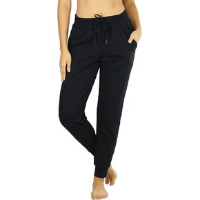 ToBeInStyle Women’s Jogger Ankle Length Tapered Cuff Lounge Sweatpants