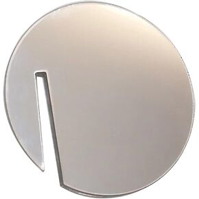 20pcs of Mirror Acrylic Disc Drink Tag, Acrylic Circle Drink Tags, Personalized Acrylic Drink Names, Blank Acrylic Drinking Tags (Gold Mirror)