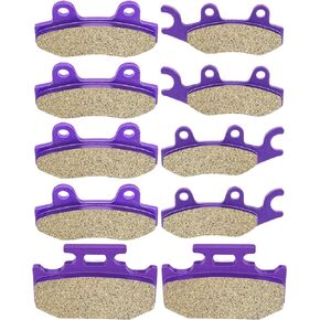 ECCPP Brake Pads Fits for 2008-2009 2011-2013 for Yamaha Rhino 700, FA135 FA165 FA152 Front and Rear Brake Pads