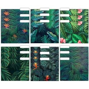 12 Pieces Decorative Folders, Decorative File Folders Botanical Design Plants and Flowers, Letter and A4 Size 9.25 x 12.20 Inches Foldersare, Decorative Tab Folders for Offices, School and Home