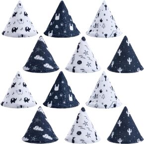 Yinkin 12 Pcs Baby Boy Pee Shield Cover for Baby Boy Pee Tents Reusable Pee Cap for Baby Strong Water Absorption Diaper Changing Accessory for Boys Newborn Birthday Gift
