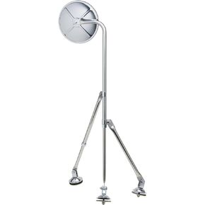 Fit System TP10 Stainless Steel Tripod Assembly Kit with 8-1/2" Convex Mirror