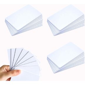 30 PCS NFC Cards NTAG 215, Plus Size Rewritable Blank Tags with 504 Bytes Memory, Programmable NFC Tags Compatible with TagMo and Amiibo for All NFC Enabled Smart Phones and Device (Rectangle)