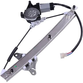 Power Window Regulators Rear Left Drivers Side with Motor Assembly Replacement Parts for 1992-1996 Toyota Camry Sedan