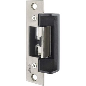 Visionis FPC-5392 VIS-EL102-FSA 770lbs Electric Door Strike Lock for Wood Metal Doors 12V Fail Safe Normally Closed Access Control with Power Supply