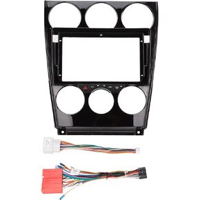 for mazda 6 accessories, Car Navigation Panel Frame Navigation Panel Frame GPS Surround Dashboard Trim Kit Replacement for Mazda 6 2004‑2016 Suitable for retrofitting 9in car navigator