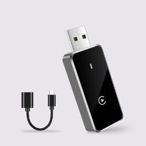 Wireless Carplay Adapter 2024, Converts Wired to Wireless Carplay Dongle, Wireless Control Plug & Play Carplay Fit for Cars 2016+ & Apple iPhone iOS 10+