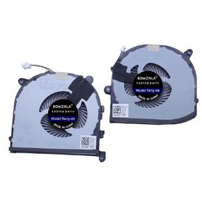 Replacement Fan for Dell XPS 15 9560 CPU+GPU Cooling Fan 2 Fans Left+Right DP/N 0VJ2HC 0TK9J1