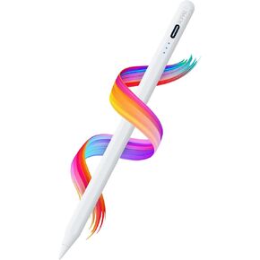 قلم JCPal Stylus لجهاز iPad مع الشحن السريع والاختصارات ورفض راحة اليد وحساسية الإمالة | قلم iPad مغناطيسي متوافق مع 2018 أو أحدث Apple iPad Pro وiPad Air وiPad وiPad Mini in Kuwait