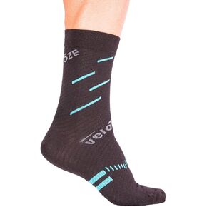 veloToze Cycling Sock - Active Compression with Merino Wool Blend…