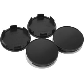 4PCS 70mm(2.76in)/64mm(2.52in) Black Wheel Center Caps Compatible with Element Odyssey Accord CR-V rpf1s Wheel Rim