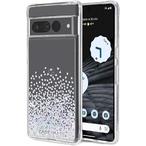Case-Mate Tough Series - Google Pixel 7 Pro Case (Clear) [10FT Drop Protection] [Wireless Charging Compatible] Protective Case for Pixel 7 Pro, Anti-Yellowing, Anti-Scratch, Shockproof Materials, Slim