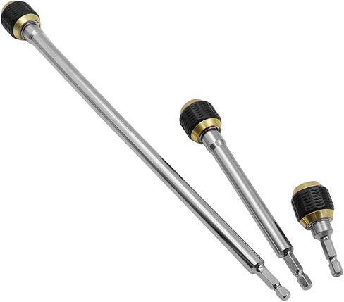 60/150/300mm Hexagonal Shank Quick Coupling 1/4 Inner Hex Self-locking Connecting Rod Drill Bit Holder screwdriver bit holders drill screwdriver batch headimpact driver bitset socket impact driver bit in Saudi Arabia