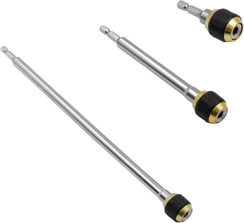 60/150/300mm Hexagonal Shank Quick Coupling 1/4 Inner Hex Self-locking Connecting Rod Drill Bit Holder screwdriver bit holders drill screwdriver batch headimpact driver bitset socket impact driver bit in Saudi Arabia