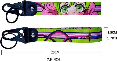1Pack Anime JDM Motorcycle Keychain tag Nylon Keychain Strap Jet Tag for Car Motorcycles,Scooters Key Accessories in Saudi Arabia