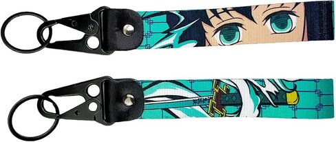1Pack Anime JDM Motorcycle Keychain tag Nylon Keychain Strap Jet Tag for Car Motorcycles,Scooters Key Accessories in Saudi Arabia