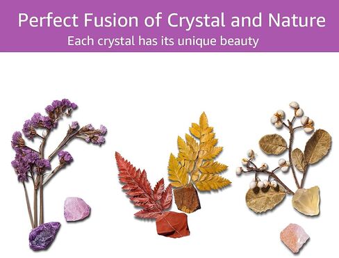Crystals and Healing Stones for Attract Love, Rose Quartz Crystals Kit, Chakra Self Love Healing Crystal with Gift Wooden Box for Beginners Reiki Yoga Meditation Gifts (22pcs) in Saudi Arabia