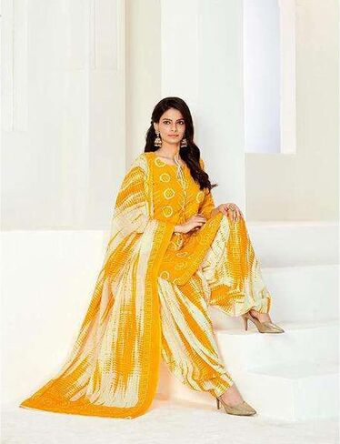 Party Wear Indian Shalwar Kameez Dress Punjabi Unstitched Patiyala Suits in Saudi Arabia
