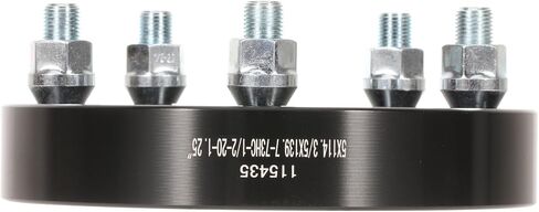 SCITOO 2Pcs 5x4.5 to 5x5.5 Wheel Adapters 1.25 inch Thread Pitch 1/2 Hub Bore 73mm 5 Lug Wheel Spacers Fit for Mustang Edge Explorer Crown Victoria Ranger Bronco Liberty Wrangler Cherokee in Saudi Arabia