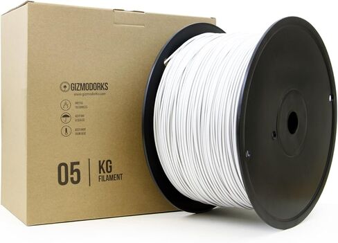 Gizmo Dorks PLA Filament for 3D Printers 3mm (2.85mm) 5kg, Black in Saudi Arabia