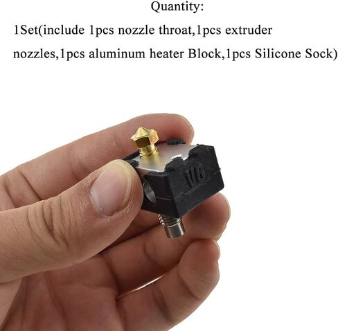 Hahiyo 3D Printer Silicone Sock Cover Help Heat Stabilize Cooling Hold Secure Easy Clean Replace for E3D Volcano Print Part 5pcs Blue in Saudi Arabia