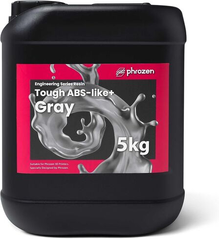 راتنج وظيفي للطابعة ثلاثية الأبعاد من Phrozen [قوي: ABS-Like+، رمادي]، 405 نانومتر DLP LCD معالج بالأشعة فوق البنفسجية راتنج فوتوبوليمر عالي المتانة للنماذج البلاستيكية، وشخصيات الحركة، وتطبيقات الصناعة، والنماذج الأولية (1 كجم) in Kuwait